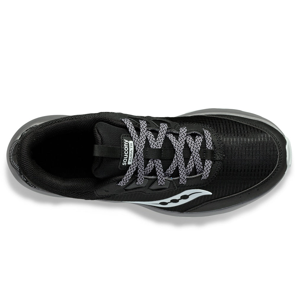 Saucony Aura TR Löparskor Trail Herr Black Gravel