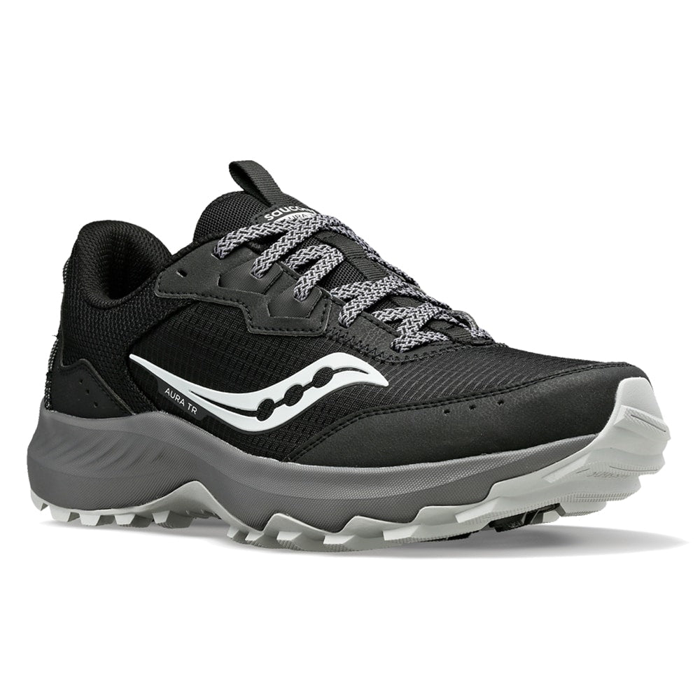 Saucony Aura TR Löparskor Trail Herr Black Gravel