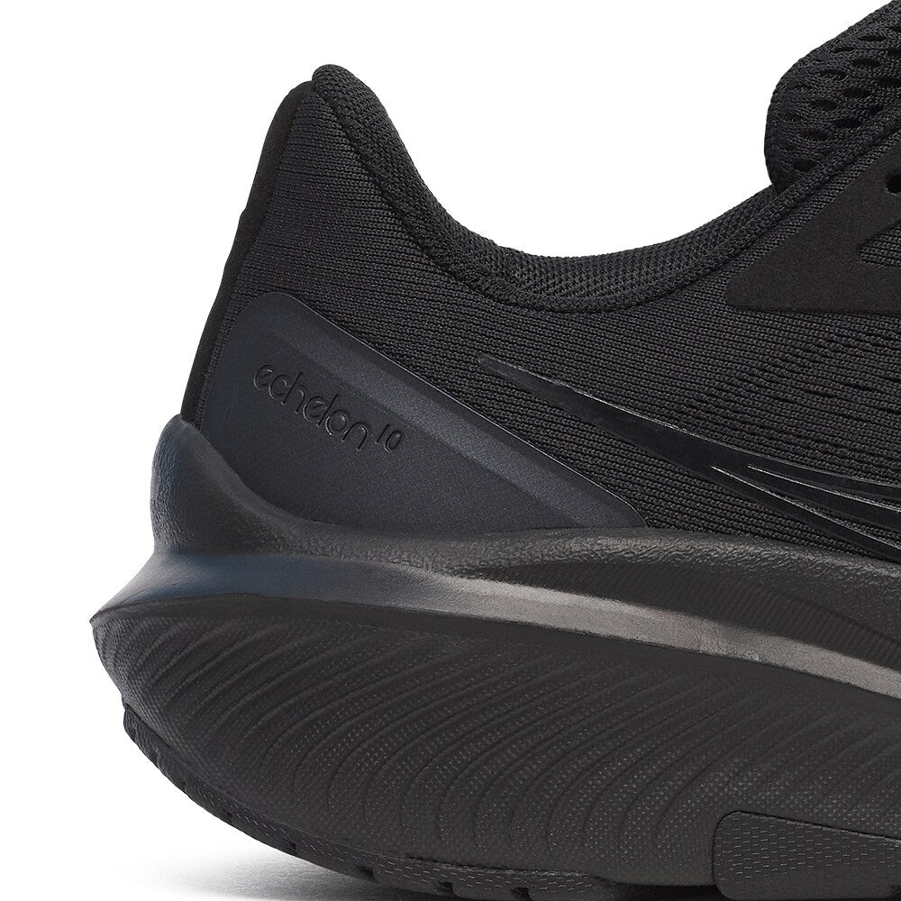 Saucony Echelon 10 Löparskor Dam Bred Triple Black