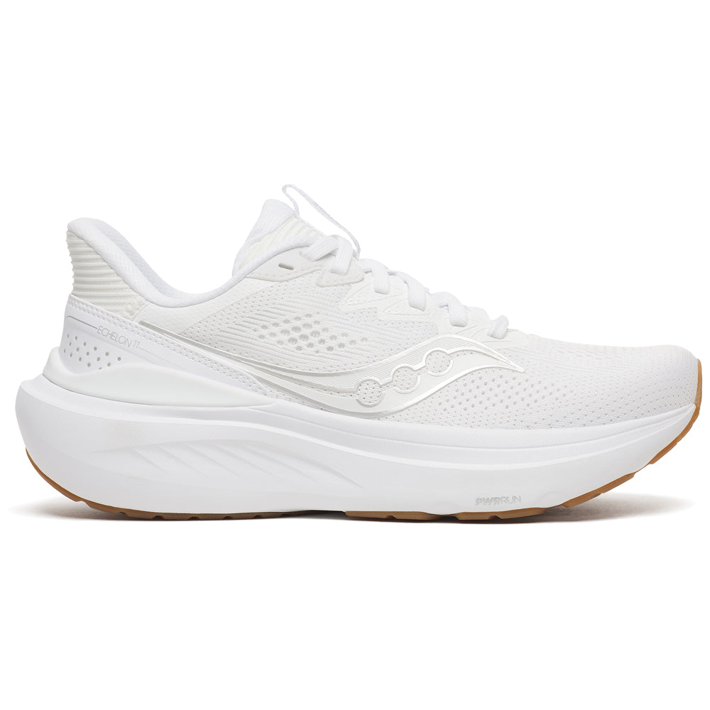 Saucony Echelon 11 Löparskor Dam Bred White Gum