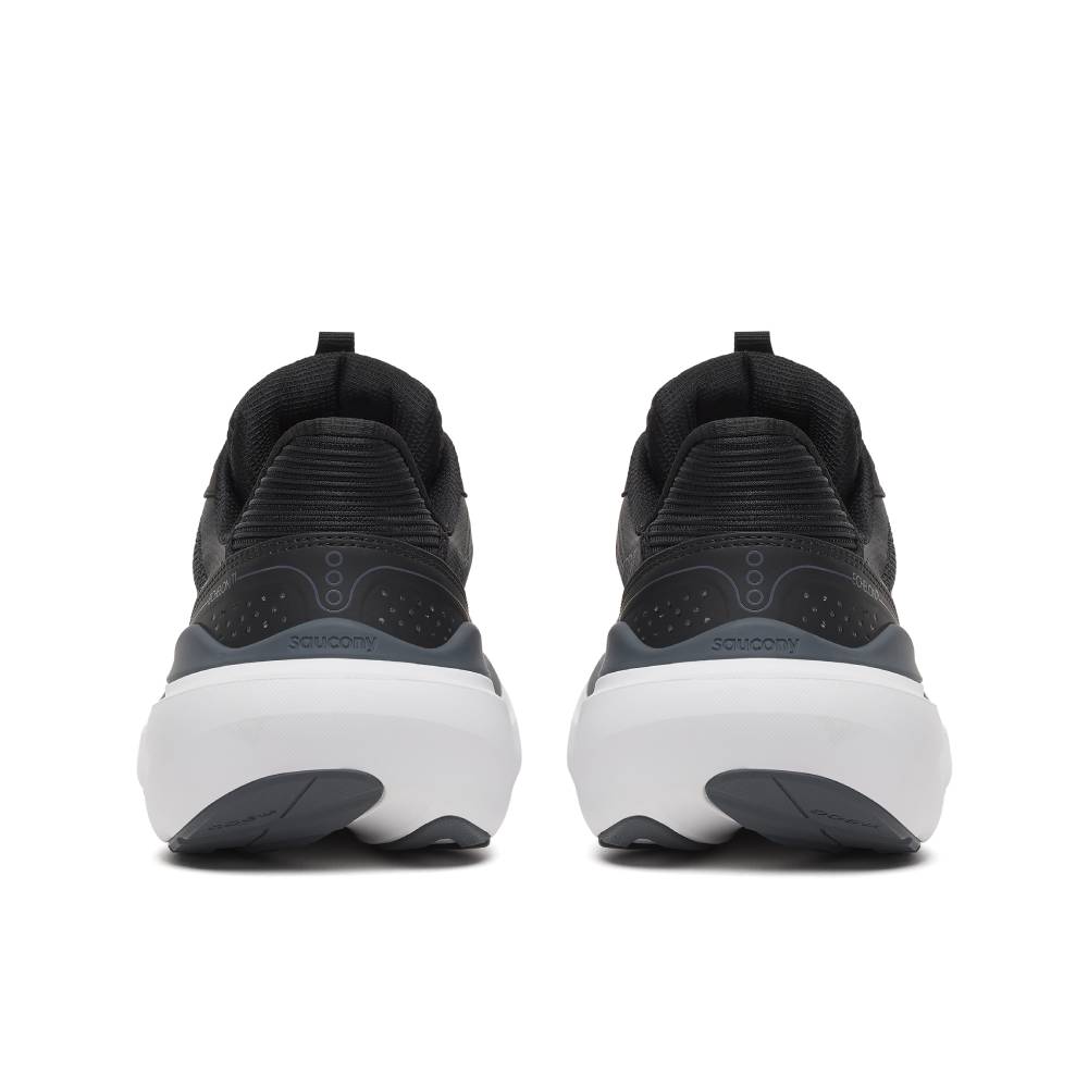 Saucony Echelon 11 Löparskor Dam Extra Bred Black White