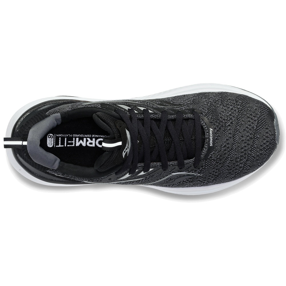 Saucony Echelon 9 Löparskor Herr Bred Svart Vit