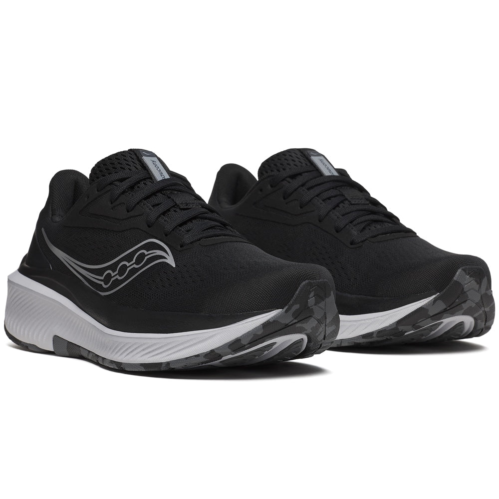 Saucony Echelon 10 Löparskor Herr Extra Bred Black Silver