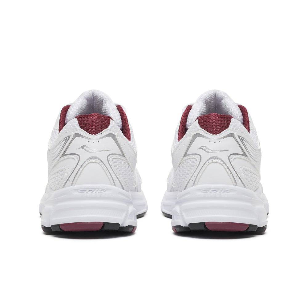 Saucony Ride Millennium Walkingskor Unisex White Maroon