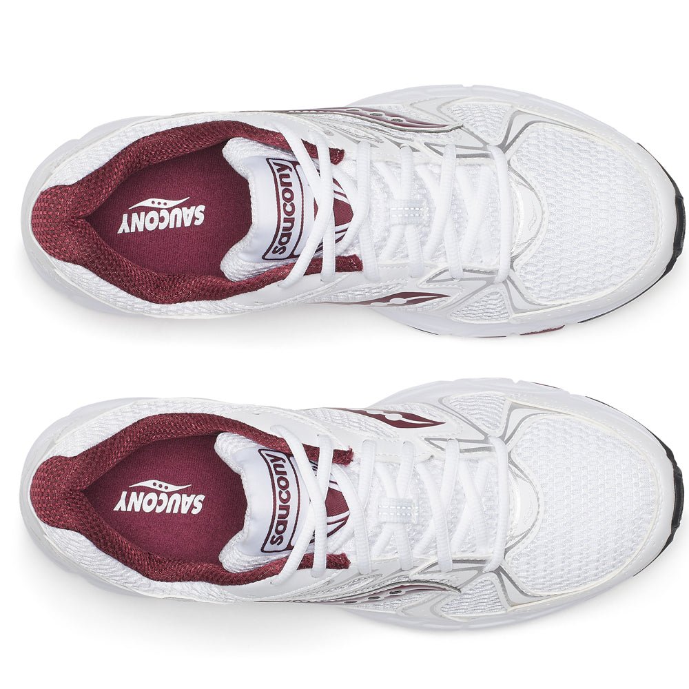 Saucony Ride Millennium Walkingskor Unisex White Maroon