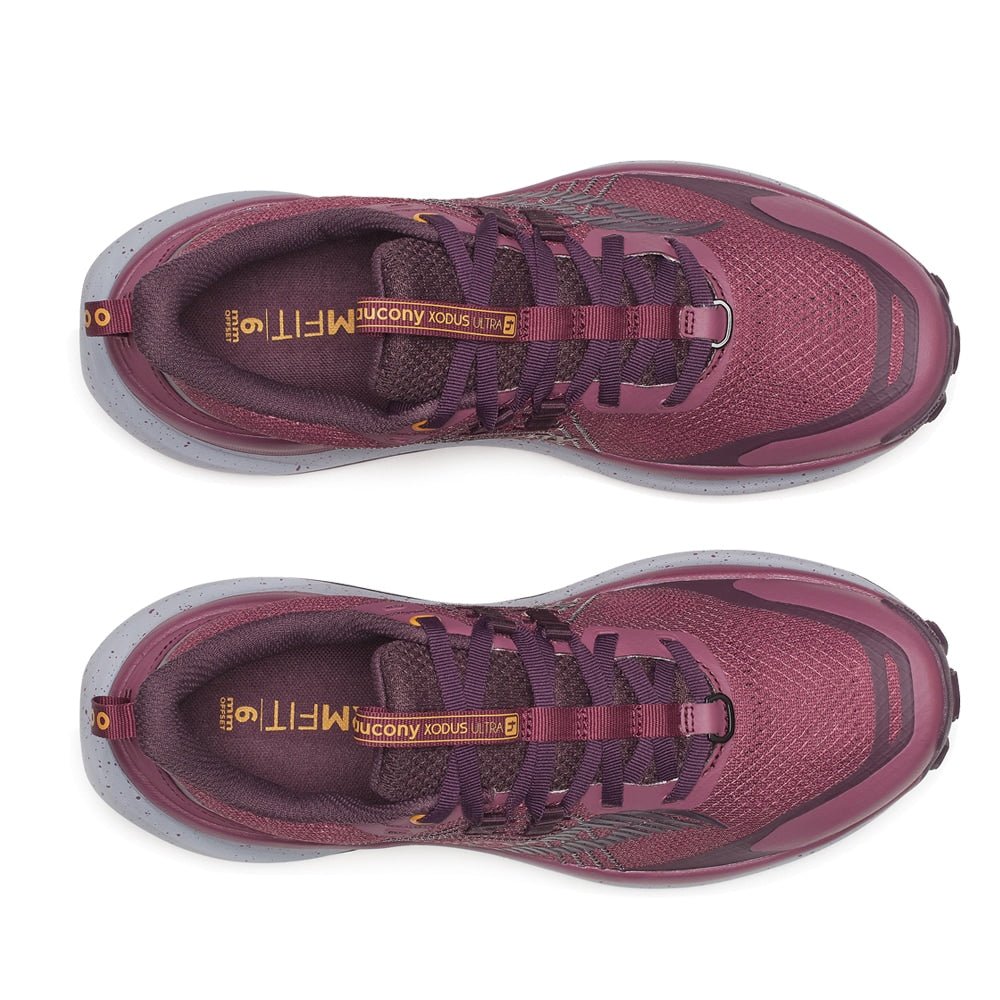 Saucony Xodus Ultra 4 Löparskor Dam Terra Wine