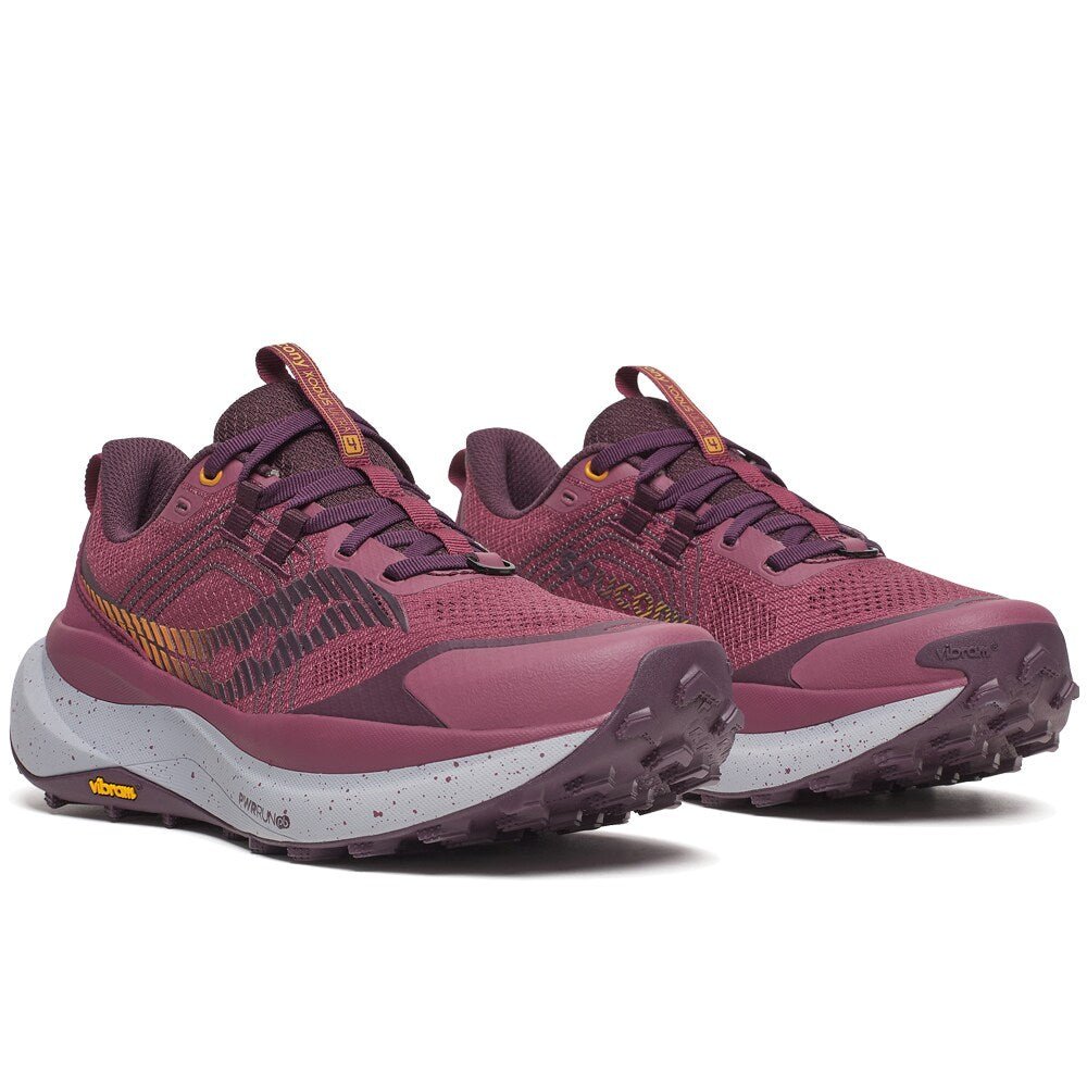 Saucony Xodus Ultra 4 Löparskor Dam Terra Wine