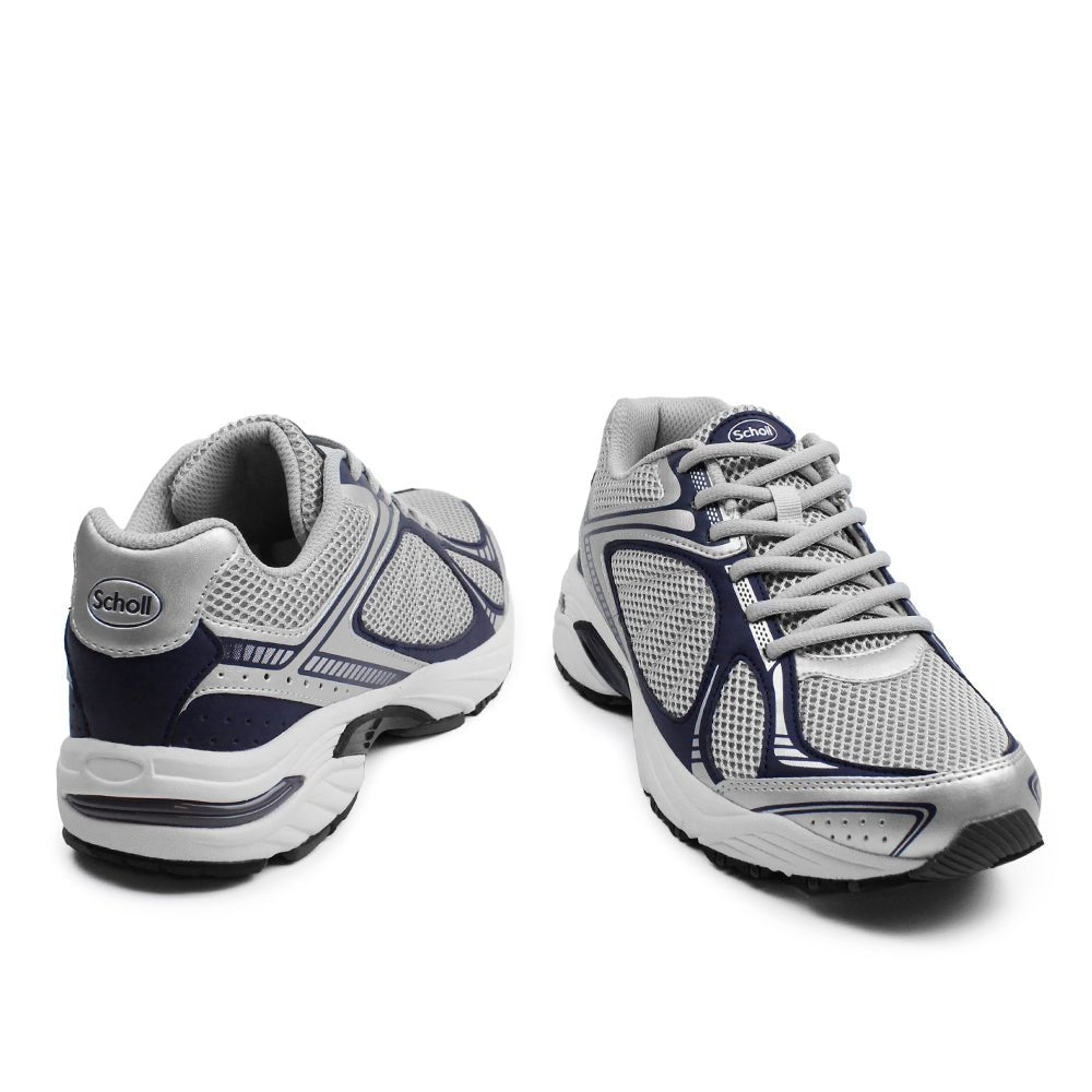 Scholl Skor Biomechanics New Sprinter Unisex Silver