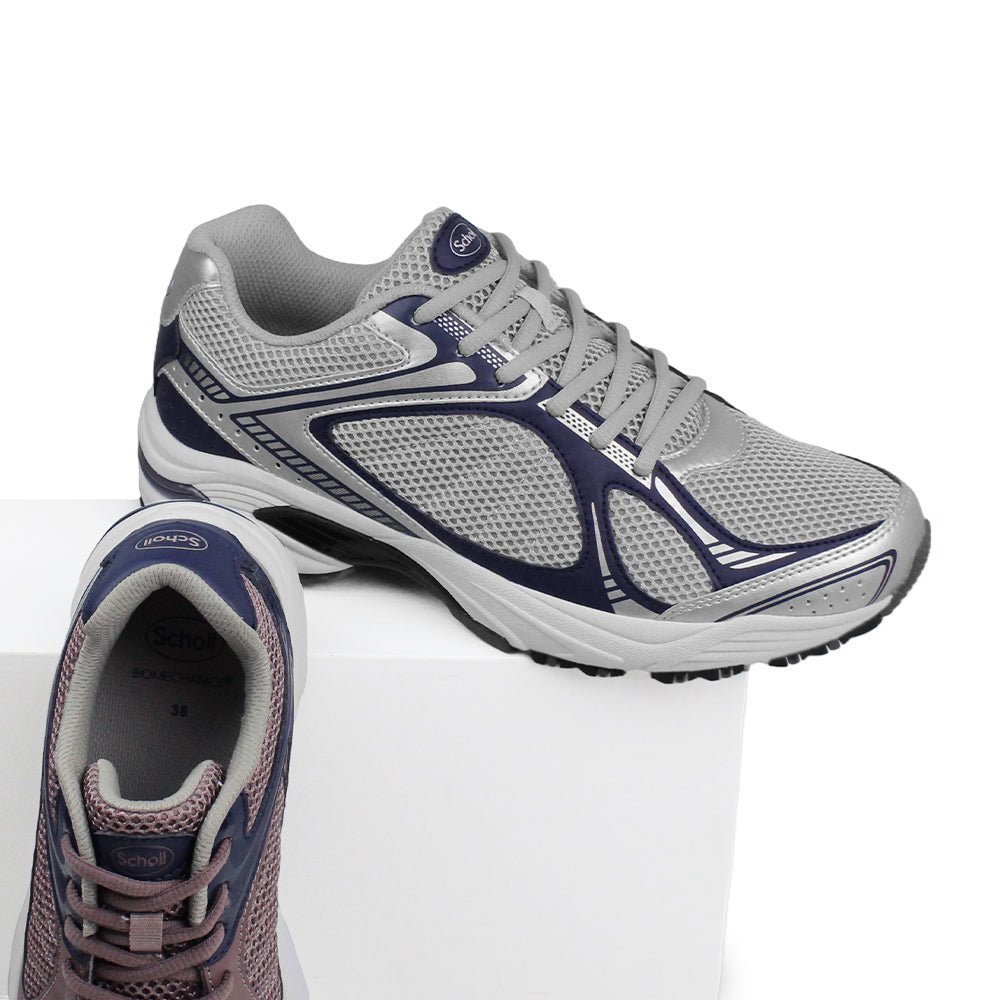 Scholl Skor Biomechanics New Sprinter Unisex Silver