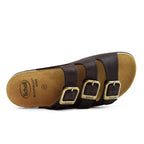 Scholl Sandaler Rio Bioprint AD Dam Mörkbrun