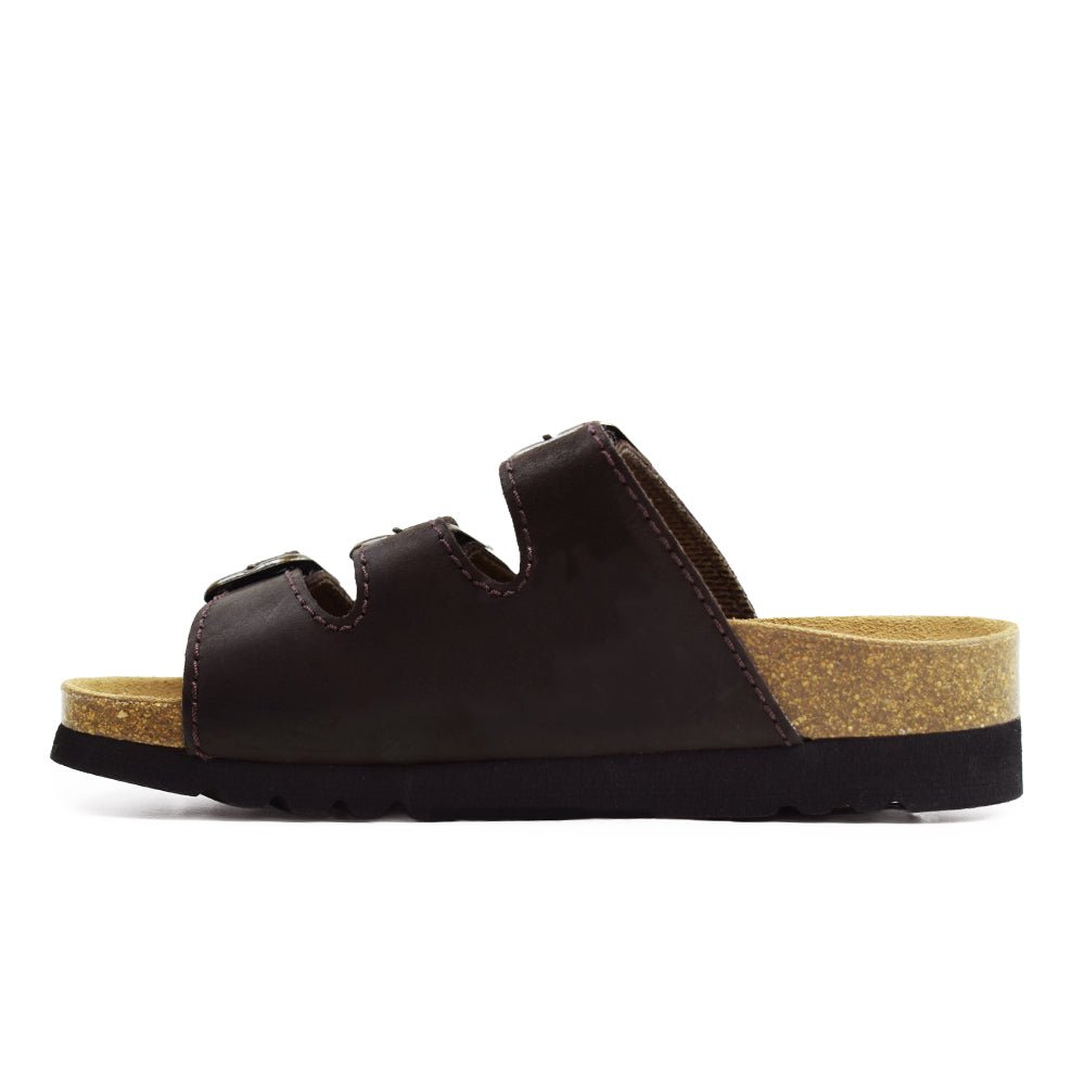 Scholl Sandaler Rio Bioprint AD Dam Mörkbrun