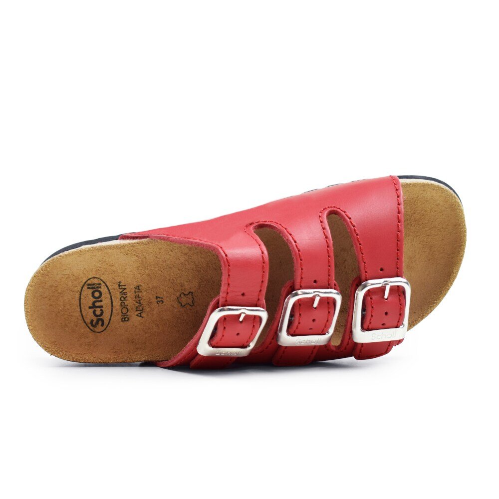 Scholl Sandaler Rio Bioprint AD Dam Röd