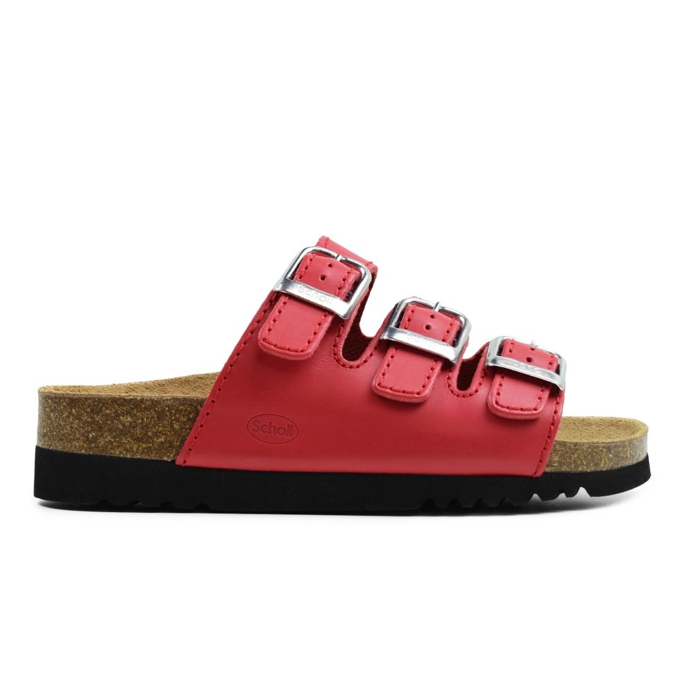 Scholl Sandaler Rio Bioprint AD Dam Röd