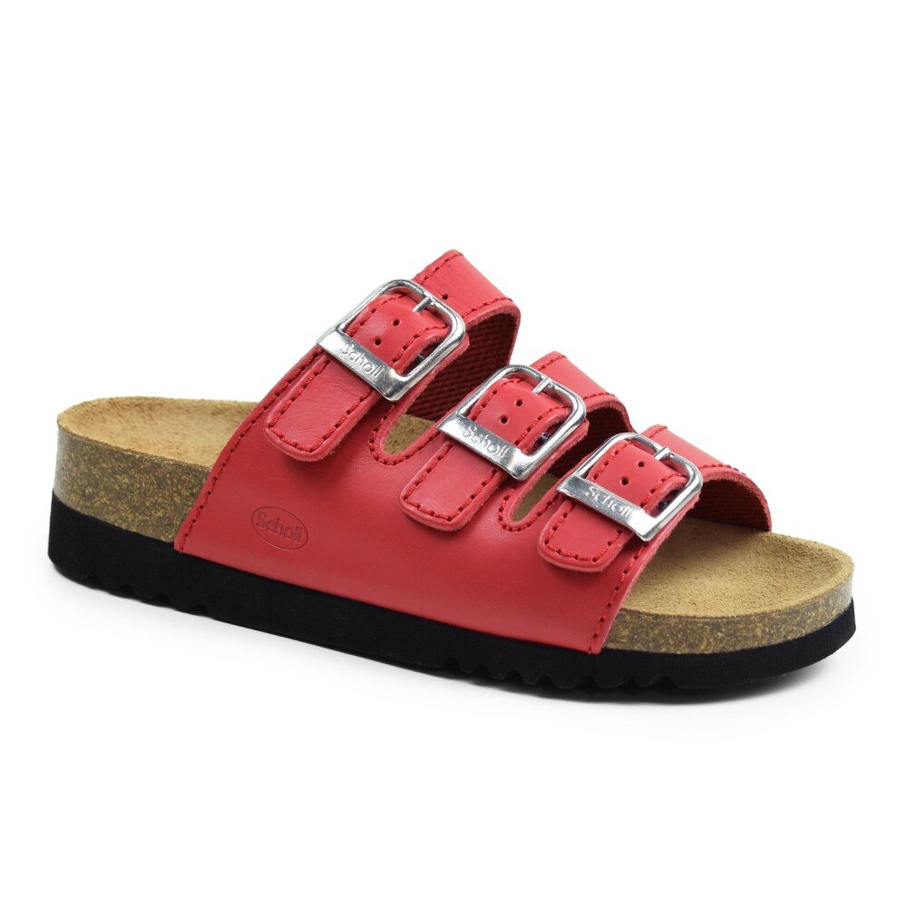 Scholl Sandaler Rio Bioprint AD Dam Röd