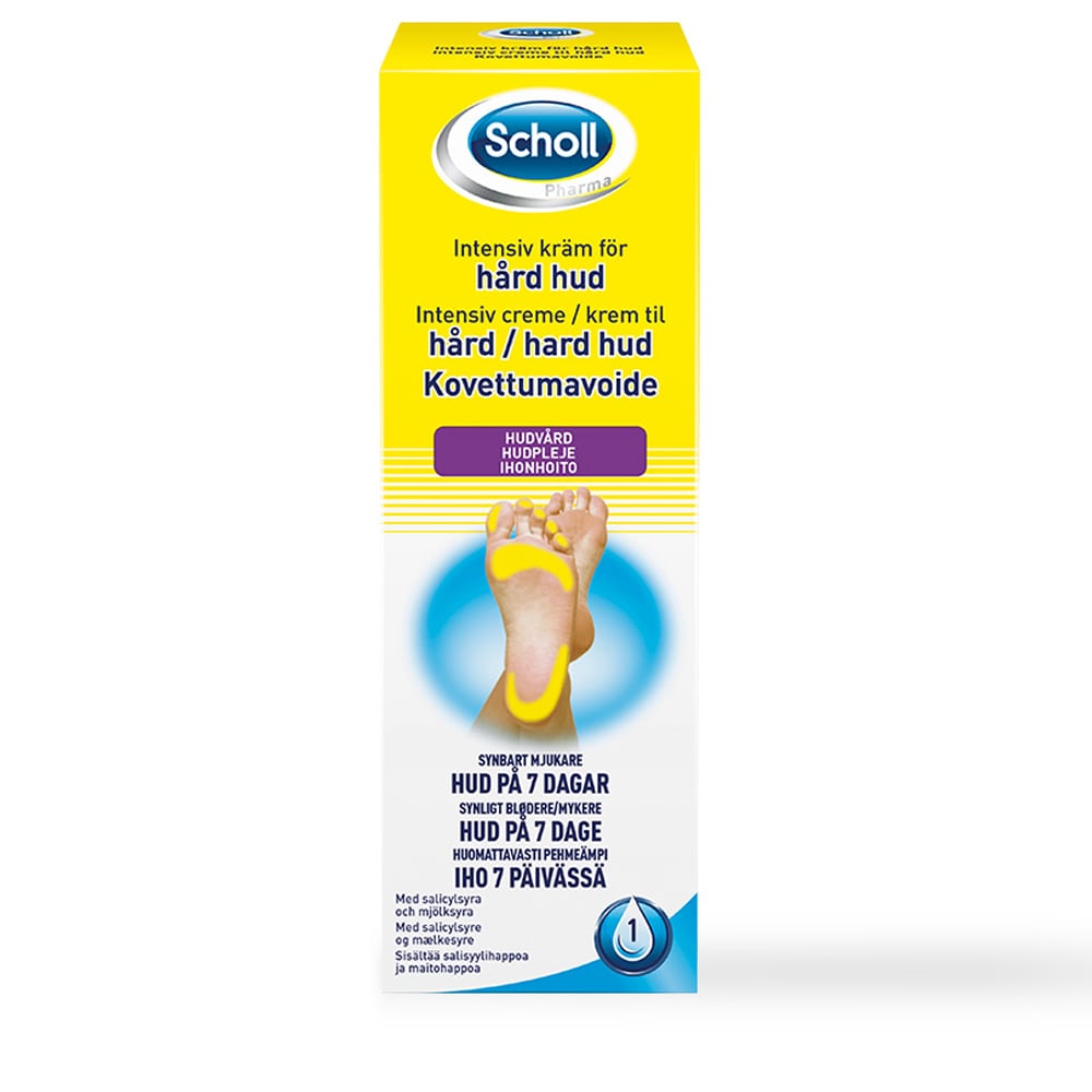 Scholl Intensiv kräm för hård hud