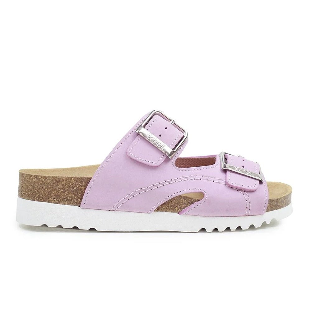 Scholl Moldava Sandaler Dam Nubuck Ljusrosa