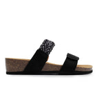 Scholl Sandaler Dam Ostuni 2 Straps Black