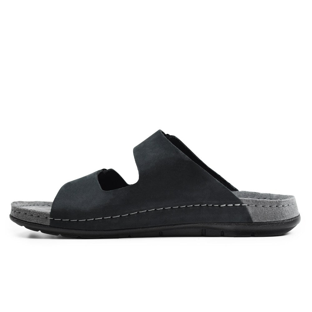Scholl Sandaler Herr Aberdeen Black