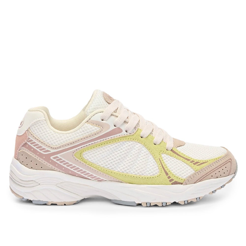 Scholl Skor Biomechanics New Sprinter Dam Offwhite Multi