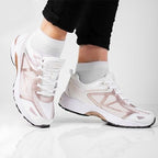 Scholl Skor Biomechanics Sprinter Net Dam White Gold