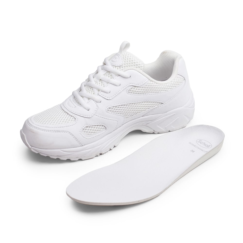 Scholl Skor Sprinter Plus Unisex All over White