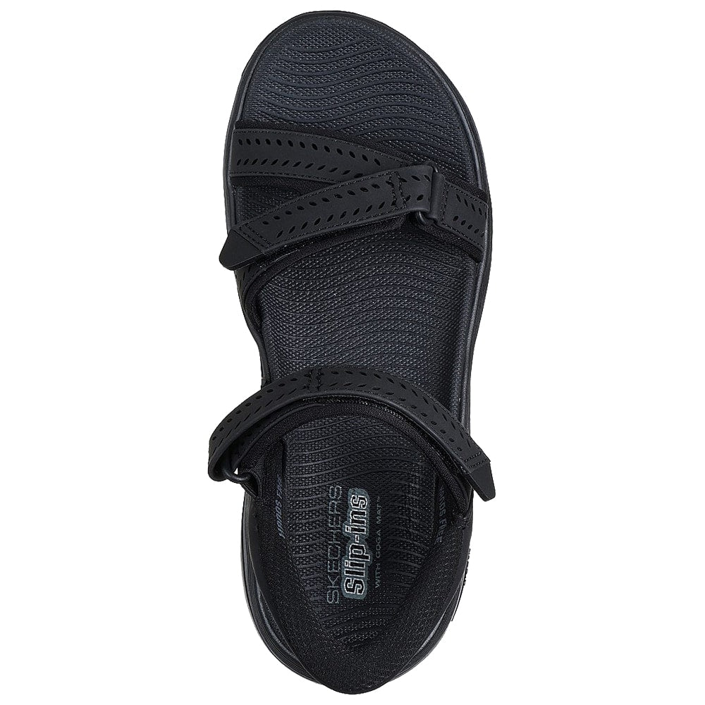 Skechers Sandaler Go Walk Arch Fit 2.0 Slip-Ins Dam Svart