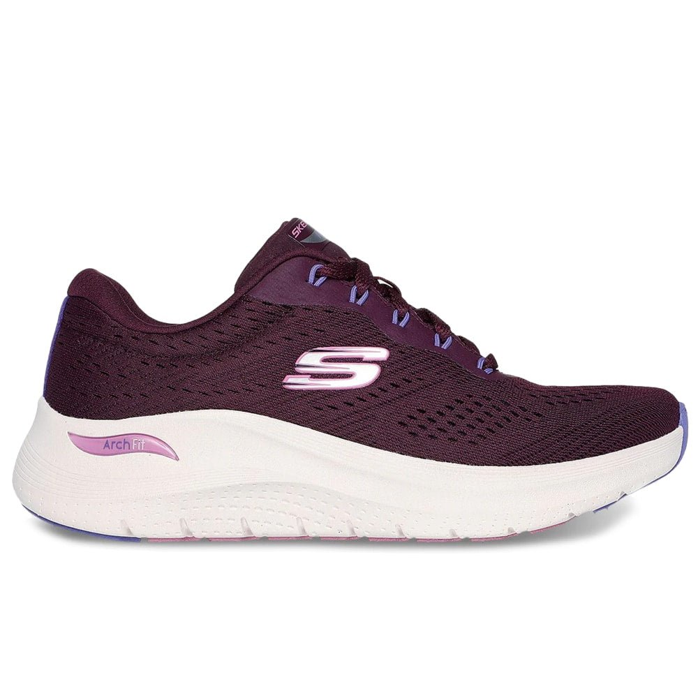 Skechers Womens Arch Fit 2.0 Big League Plum