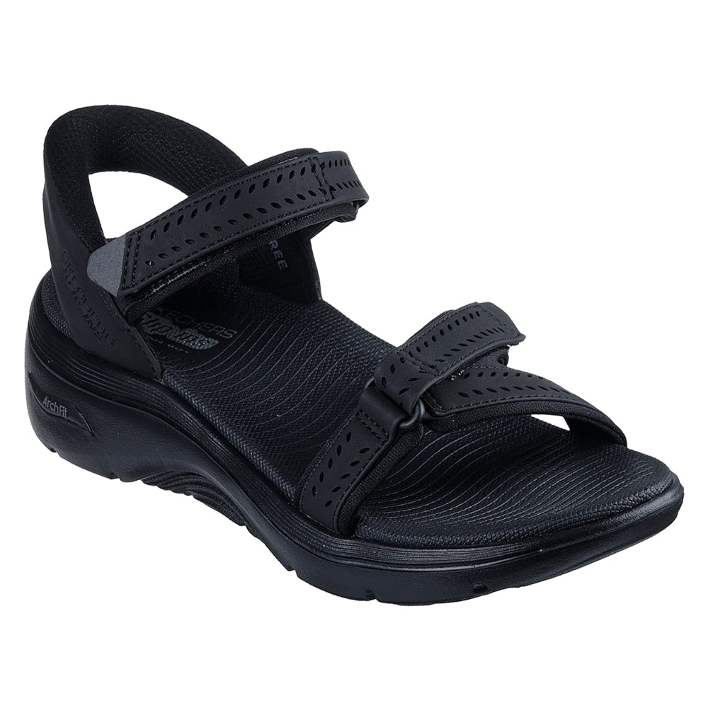 Skechers Sandaler Go Walk Arch Fit 2.0 Slip-Ins Dam Svart