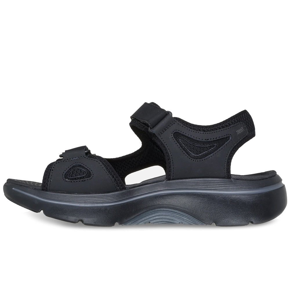 Skechers Mens Go Walk Sandal Arch Fit 2.0 Black