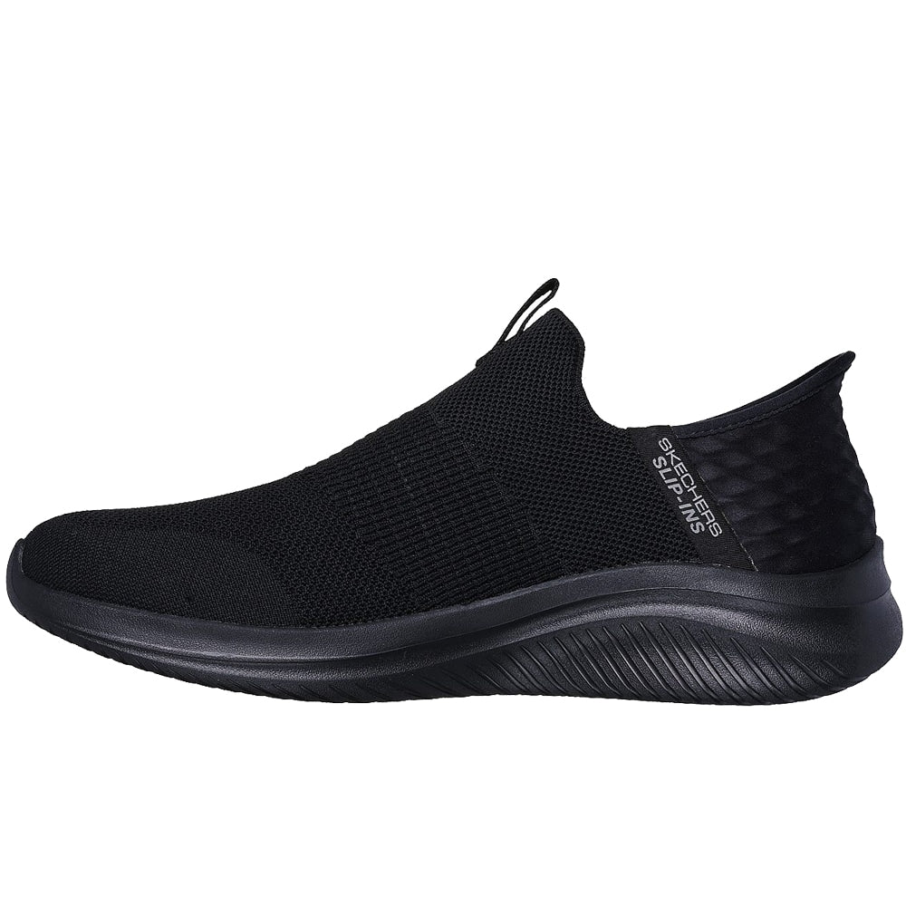 Skechers Mens Ultra Flex 3.0 Smooth Step Slip-Ins Svart