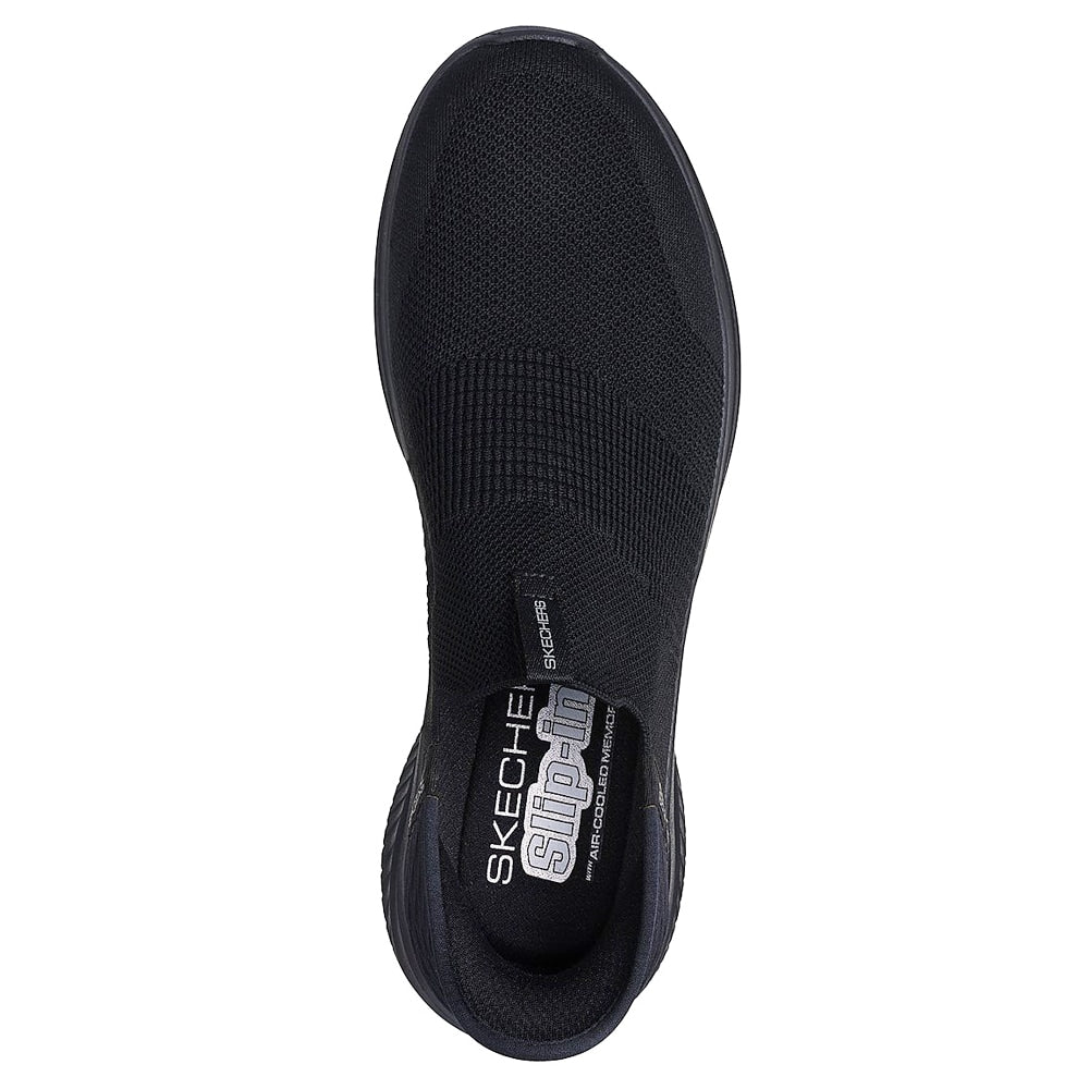 Skechers Mens Ultra Flex 3.0 Smooth Step Slip-Ins Svart