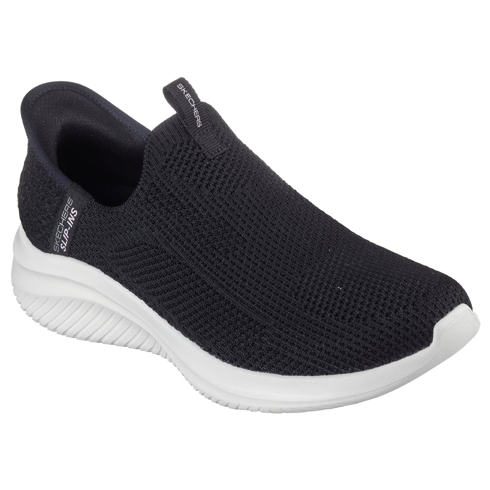 Skechers Ultra Flex 3.0 Easy Win Dam Slip-Ins Black White
