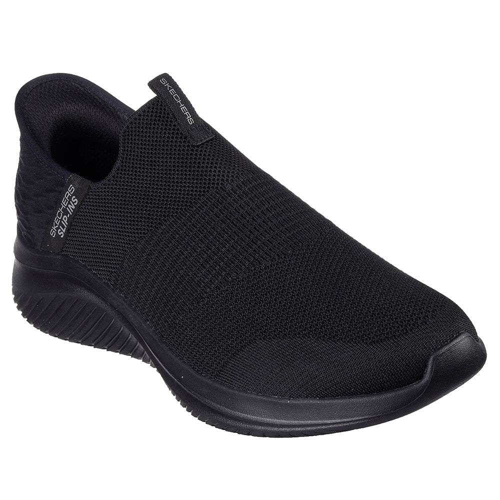 Skechers Mens Ultra Flex 3.0 Smooth Step Slip-Ins Svart