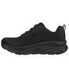 Skechers Womens D Lux Walker Vattentäta Skor Svart