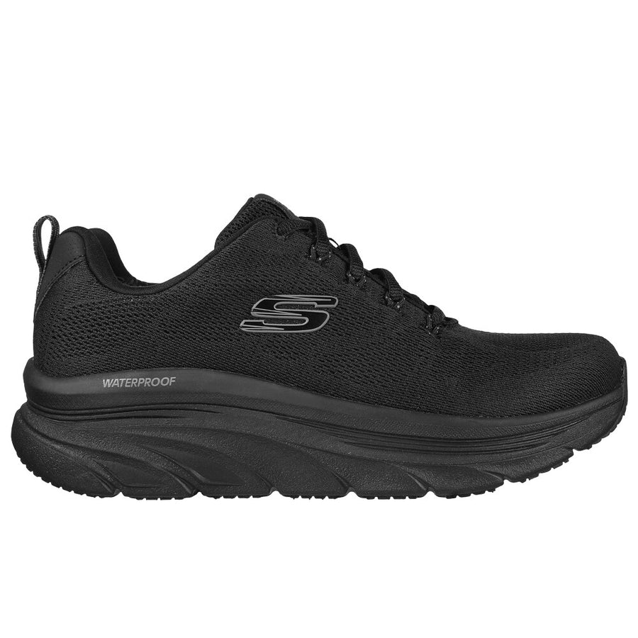 Skechers D Lux Walker Dam Vattentäta Skor Svart
