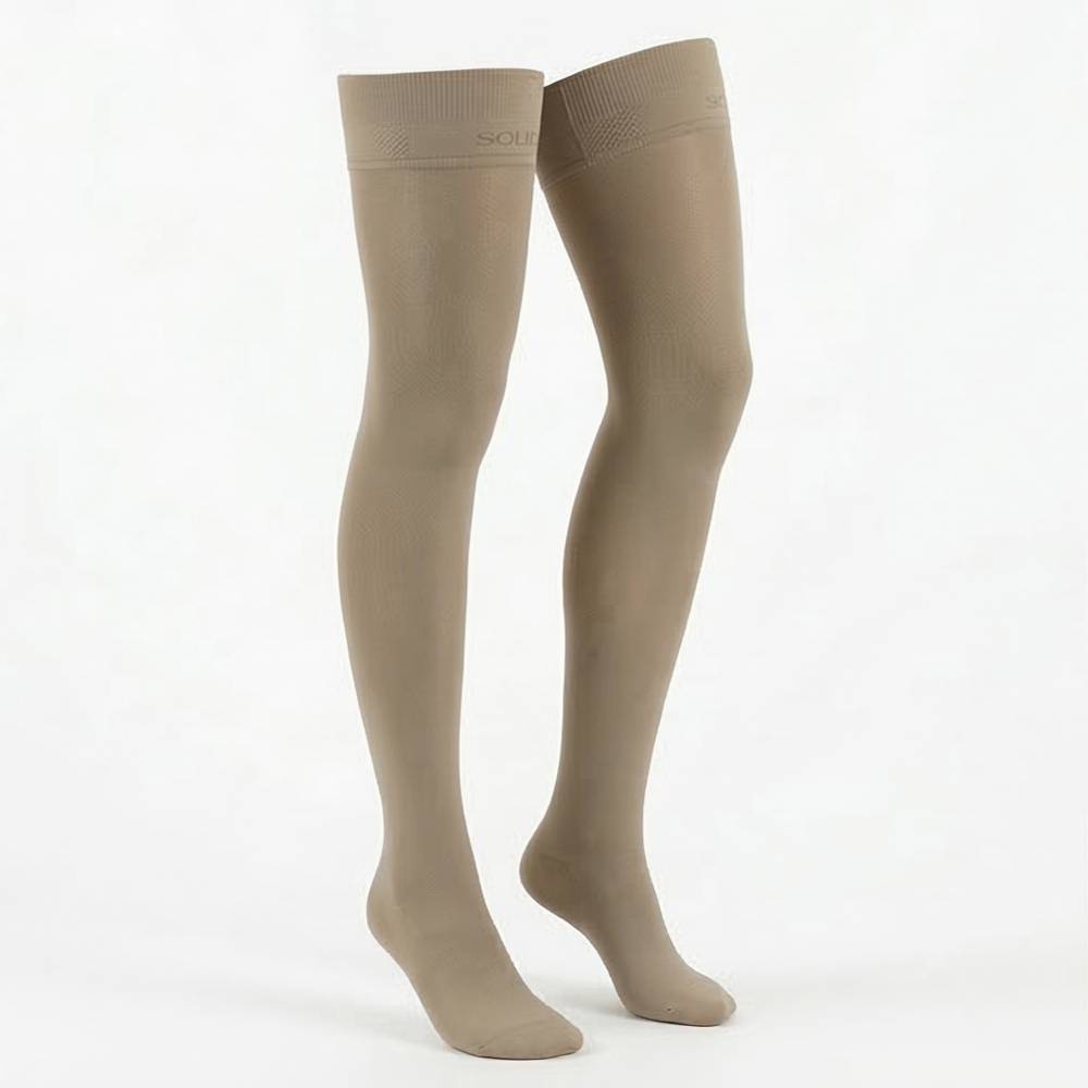 Solidea Stödstrumpor Marilyn Klass 2 Stay Up Beige
