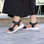 Minfot Cloudlite Joy Sandaler Dam Svart