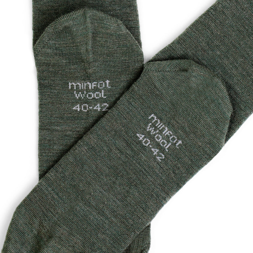 Minfot All day Merinoullstrumpor Forest 3-pack
