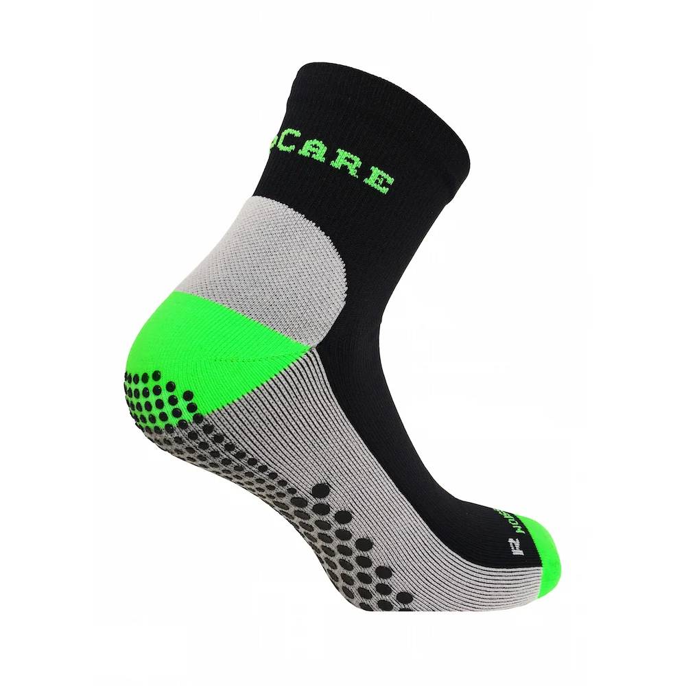 SupCare Kompressionsstrumpor Antihalk Svart Grön