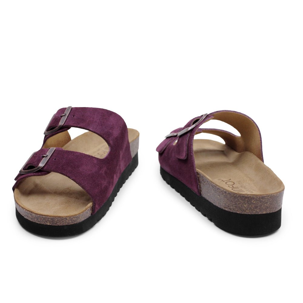 Minfot Moa Sandaler Dam Bio Mocka Bordeaux