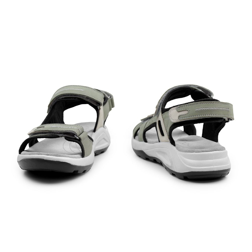 Minfot Nyhamn Sandaler Dam Green Beige