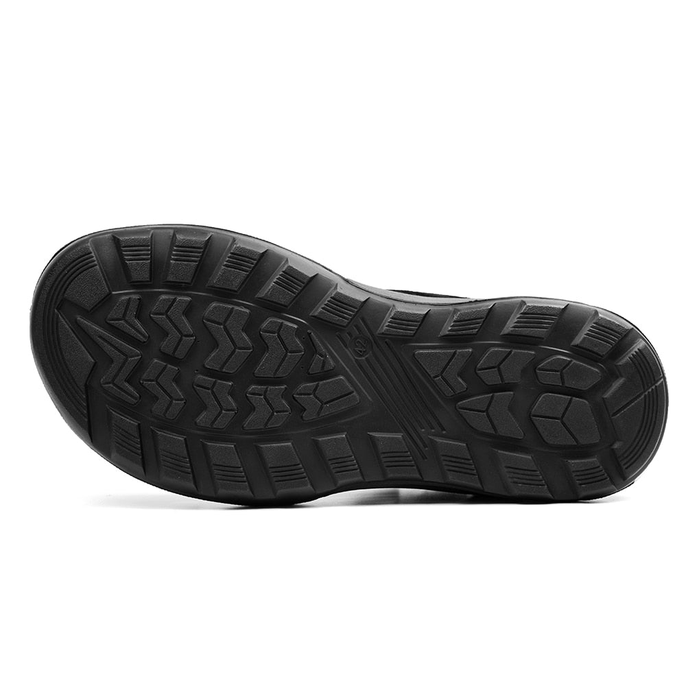 Minfot Karlshamn Sandaler Herr Svart
