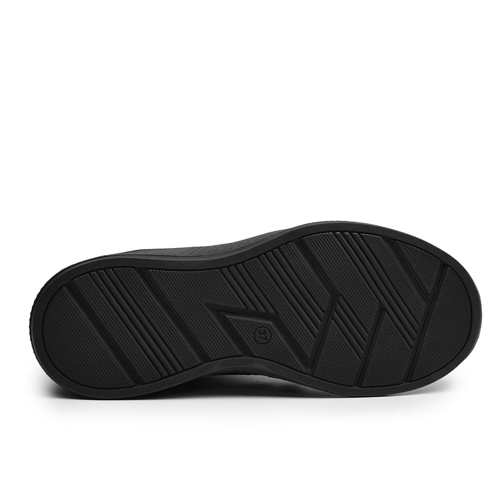 Minfot Helga Känga med dragkedja Stretch TEX-membran Svart