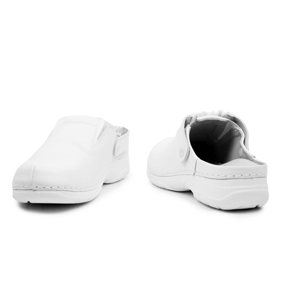 Minfot Arbetsskor Mjuk Toffel Vit