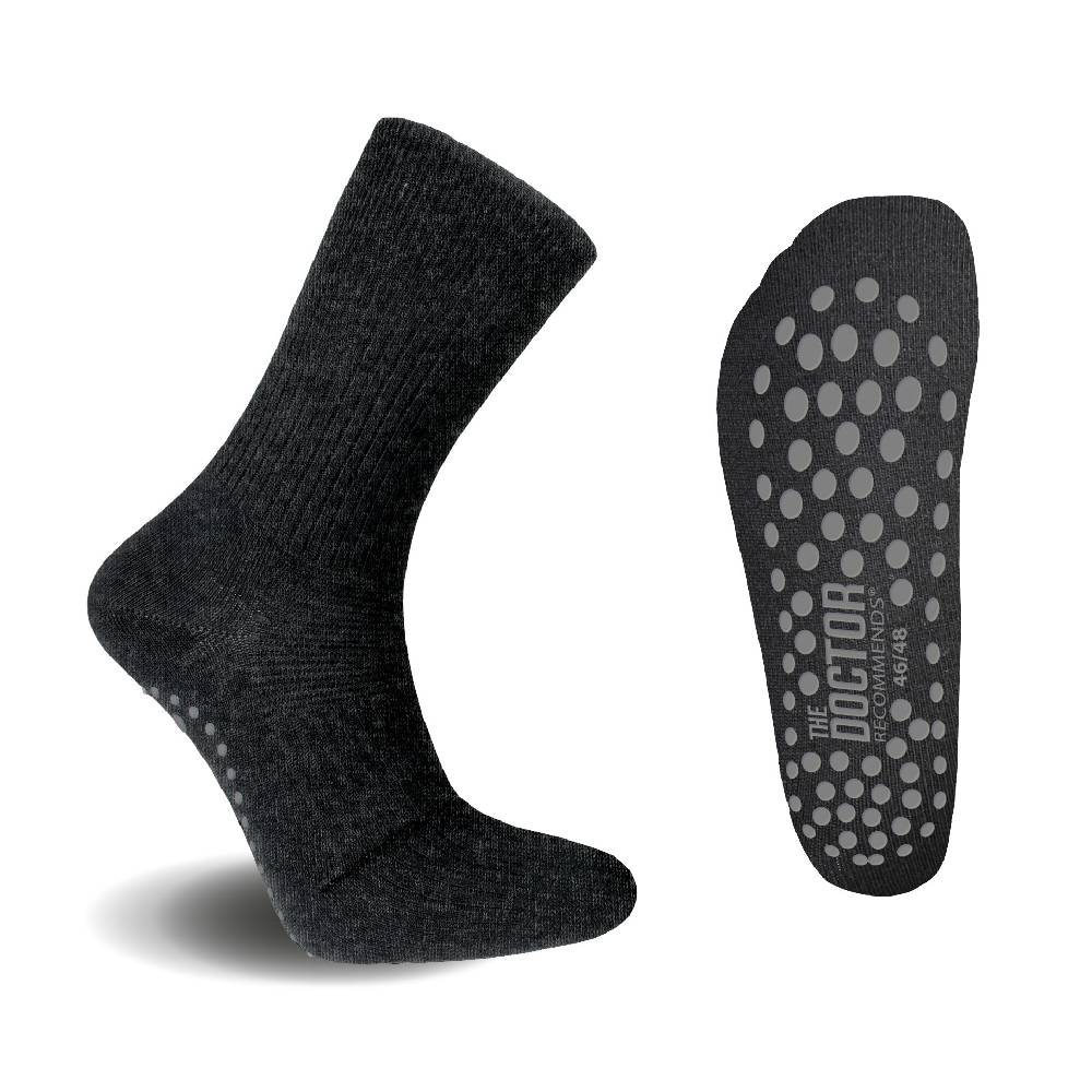 Doktorn Rekommenderar Antihalkstrumpor Svart 1-pack