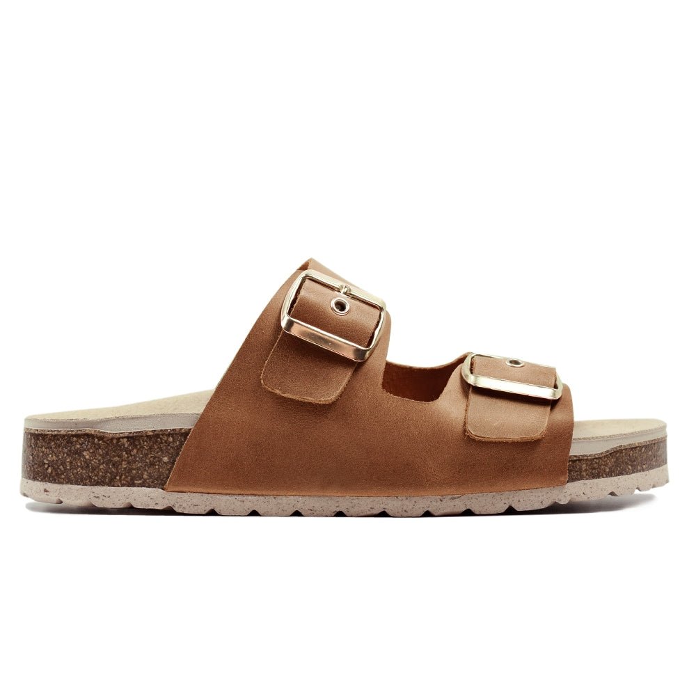 Minfot Sandaler Primo Soft Ayo Läder Cognac