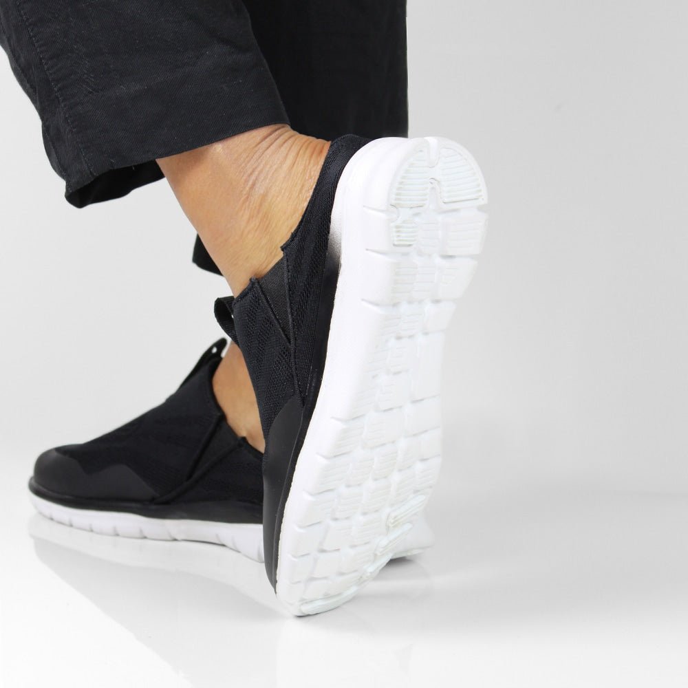 Minfot Easy Step-In Tofflor Svart