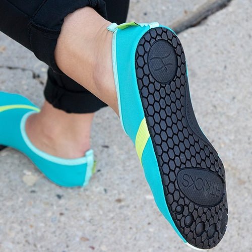 FitKicks Badskor Dam Elastisk Turquoise