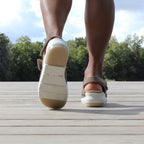 Minfot Sandaali Komfort Bea kantahihna Stretch Mokka Beige