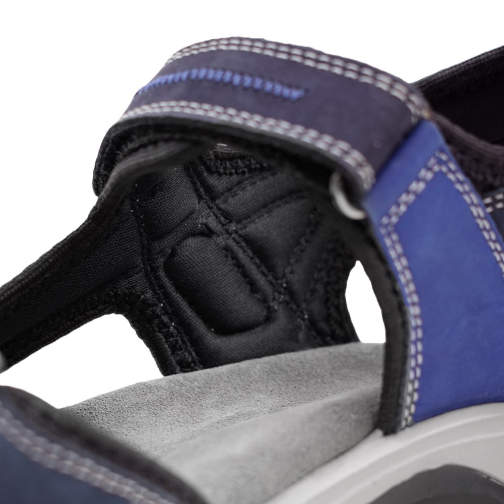 Minfot Sandhamn Sandaler Dam Nubuck Ocean Blue